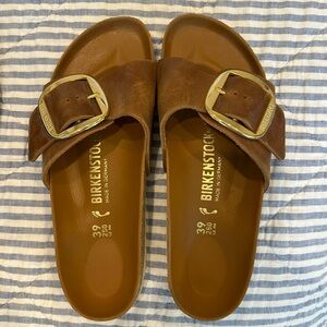 Birkenstock Madrid Big Buckle - like new!